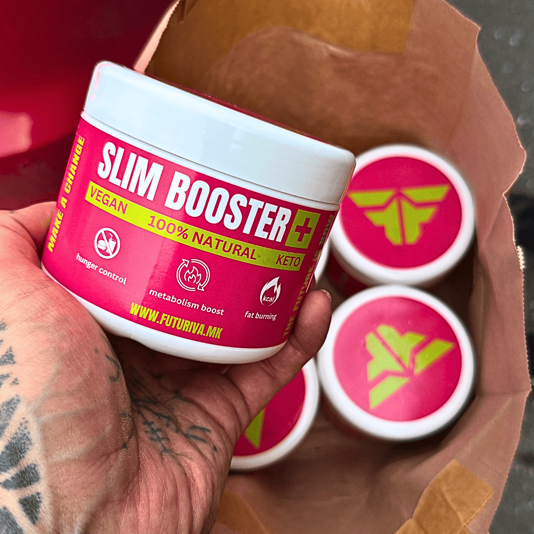 SLIM BOOSTER PLUS - Замена за оброк со само 25 калории!