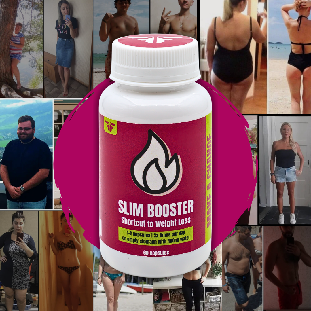 SLIM BOOSTER + SLIM DIET = Комплетен систем за слабеење
